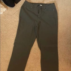 Plus size olive green jeans from avenue.